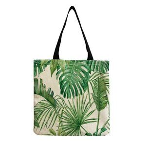 Tropical Leaf Tote Bag